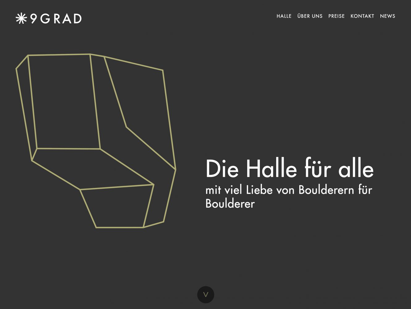 Boulderpark Thalwil «9grad» – Desktop-Ansicht