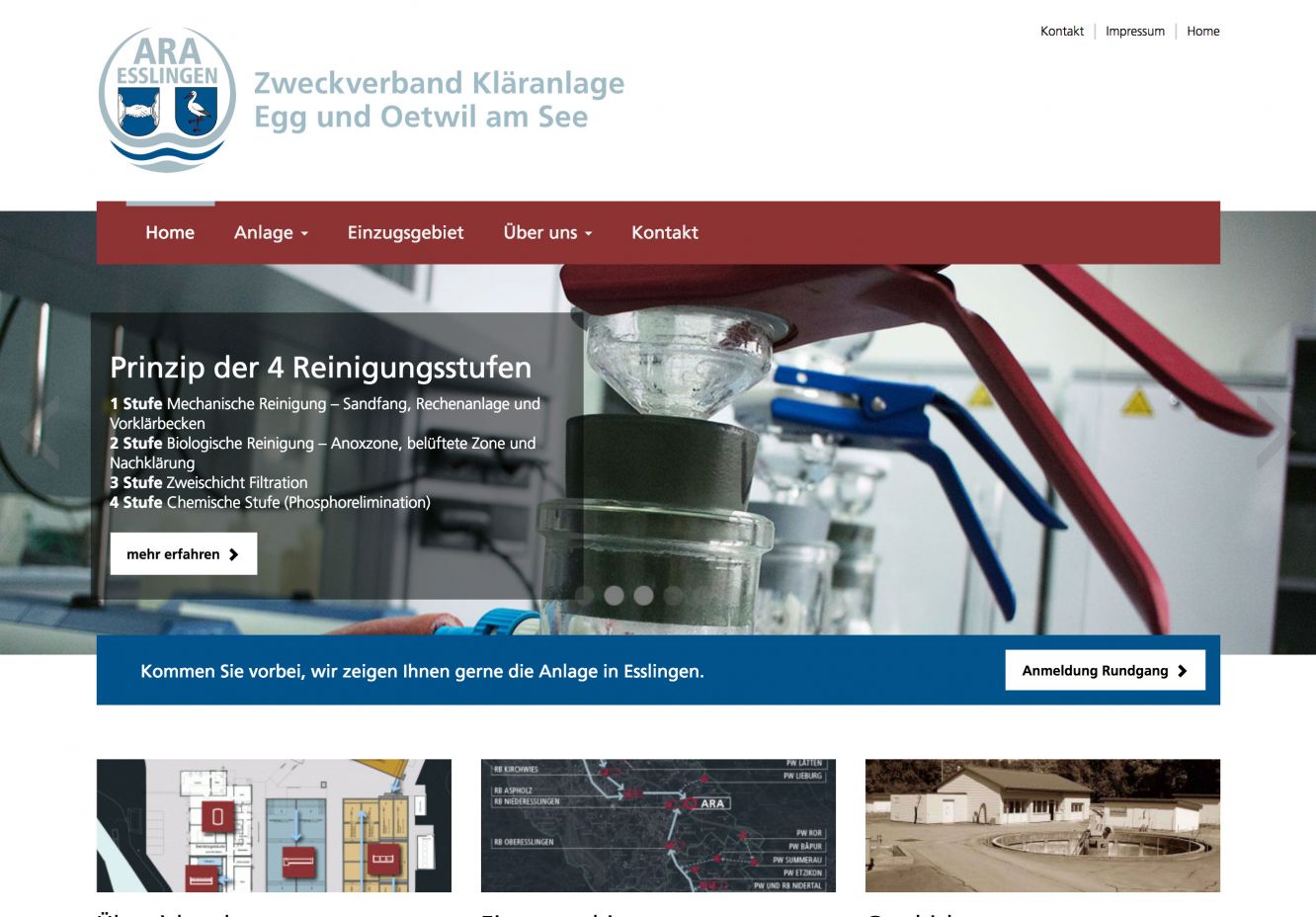 ARA Esslingen Zweckverband Egg – Oetwil am See – Desktop-Ansicht
