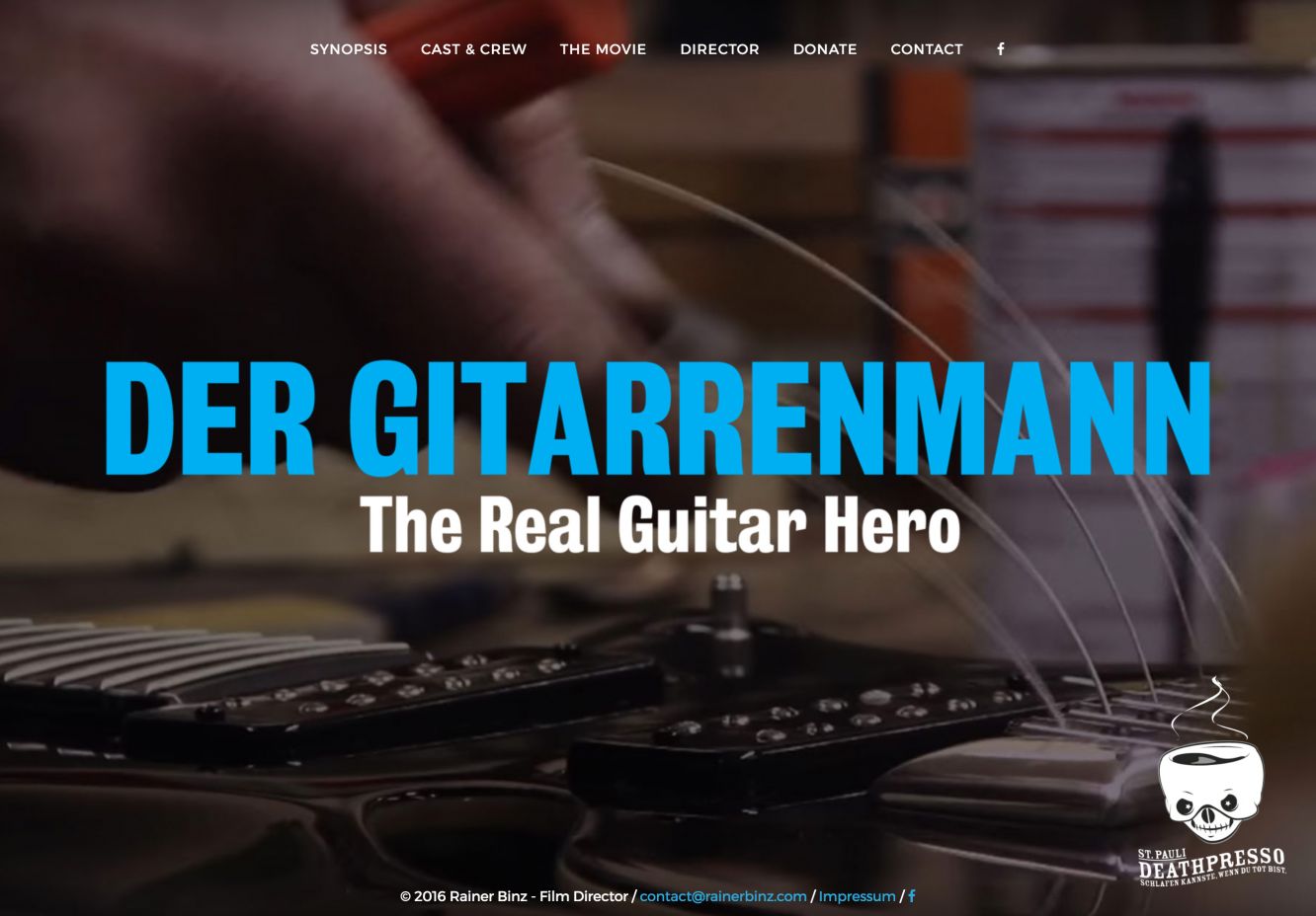 Dokumentarfilm «Der Gitarrenmann» – Desktop-Ansicht