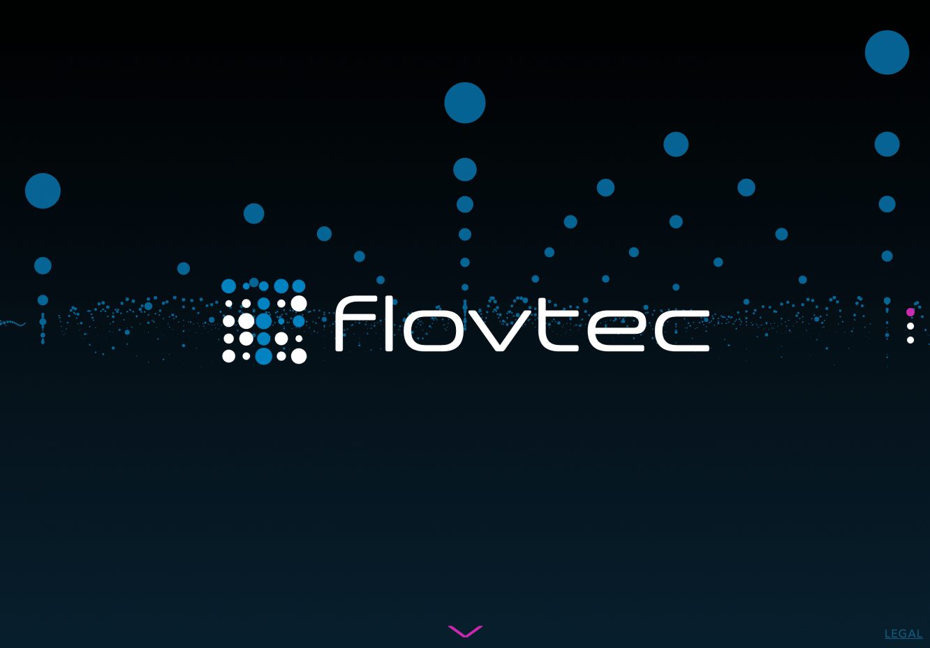 Erscheinungsbild und Internetauftritt flov technologies AG – Desktop-Ansicht