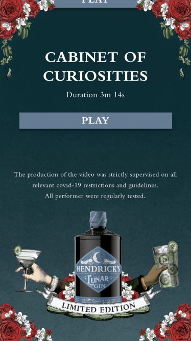 Markteinführung Hendrick’s Lunar – mobile Ansicht