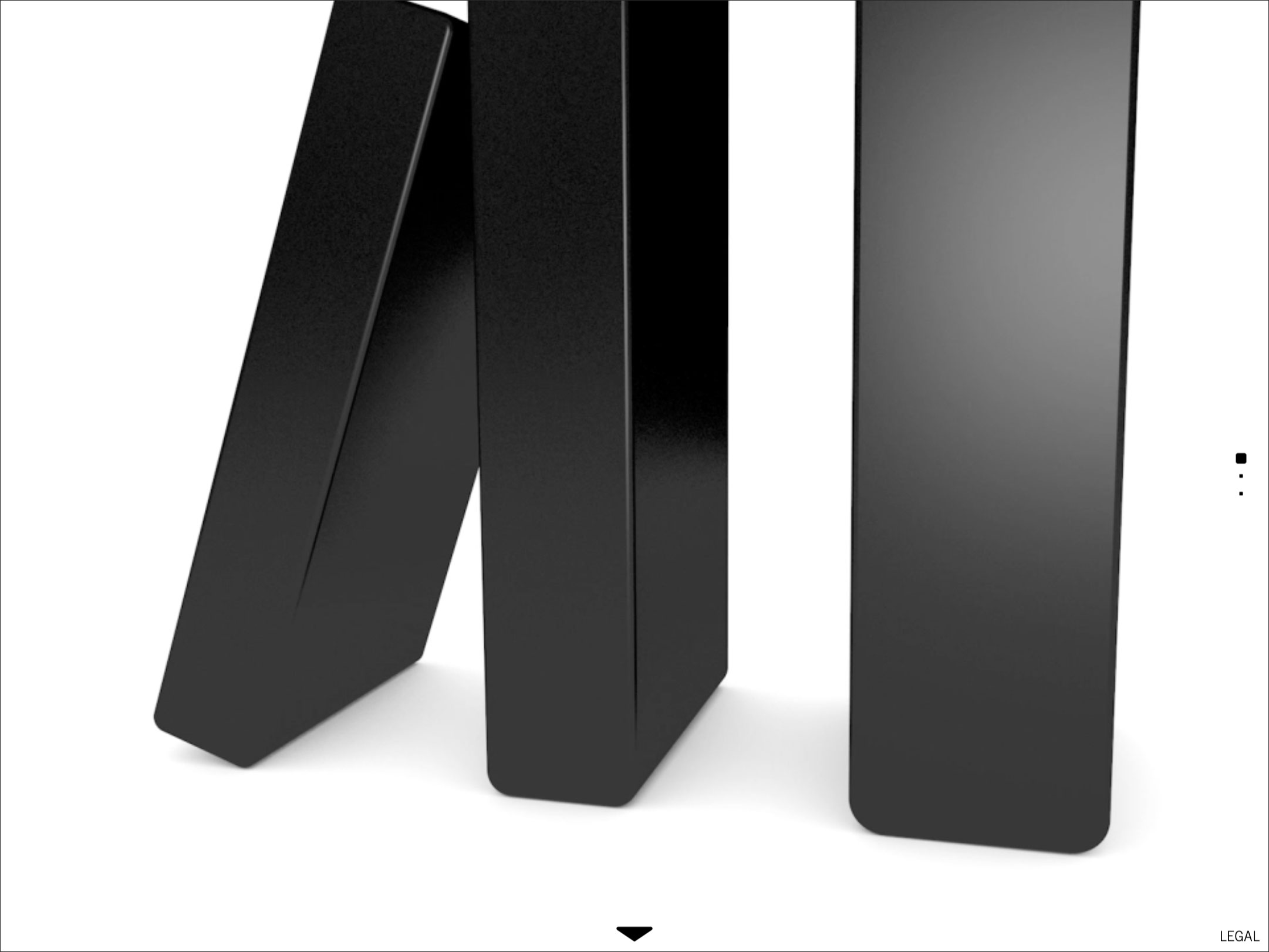 The System Change Foundation – Desktop-Ansicht